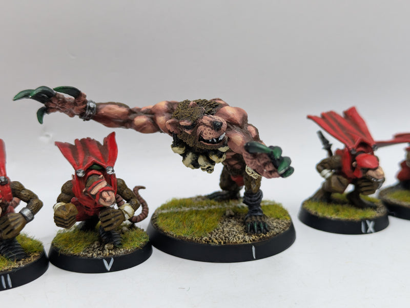 Warhammer Blood Bowl: Converted Skaven Team - Well Painted (AF020)