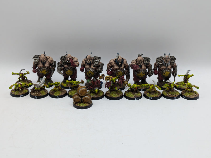 Warhammer Blood Bowl: Converted Ogre Team - Well Painted (AT003)