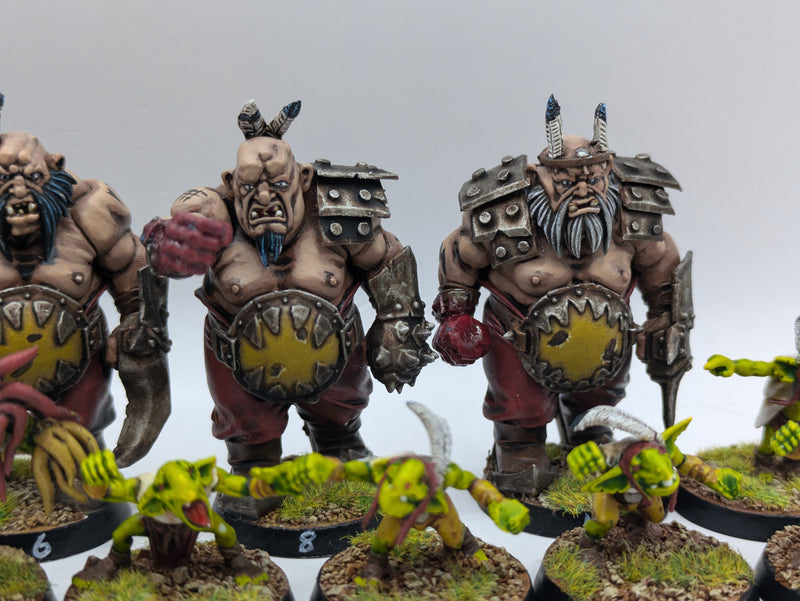 Warhammer Blood Bowl: Converted Ogre Team - Well Painted (AT003)