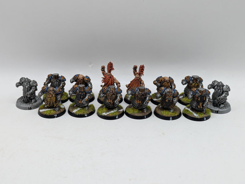 Warhammer Blood Bowl: Converted Dwarf Team (AZ154)