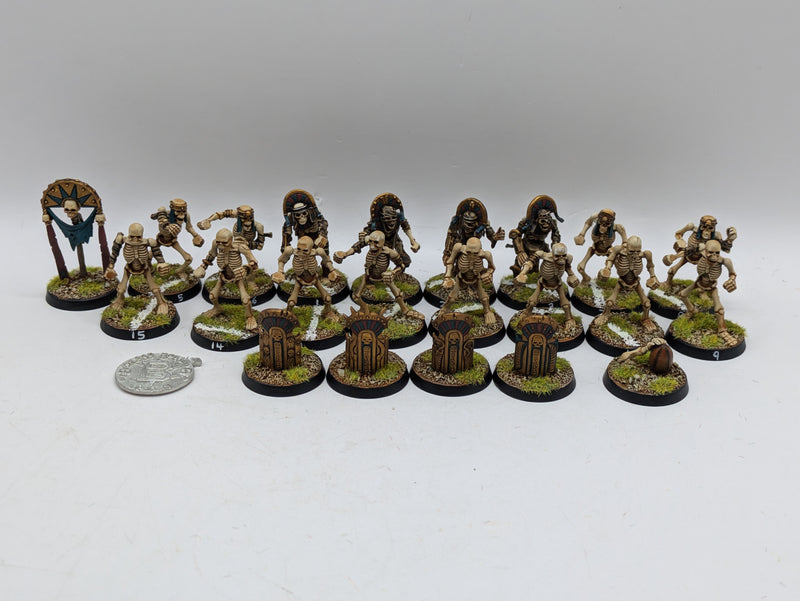 Warhammer Blood Bowl: Converted Tomb Kings Team - Well Painted (AD090)