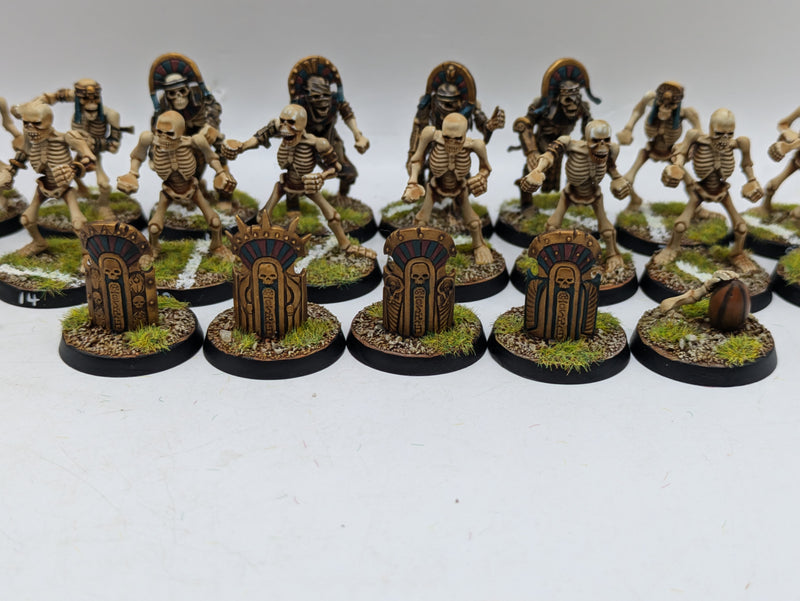 Warhammer Blood Bowl: Converted Tomb Kings Team - Well Painted (AD090)