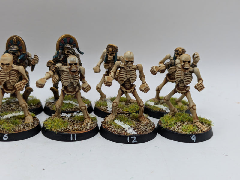 Warhammer Blood Bowl: Converted Tomb Kings Team - Well Painted (AD090)