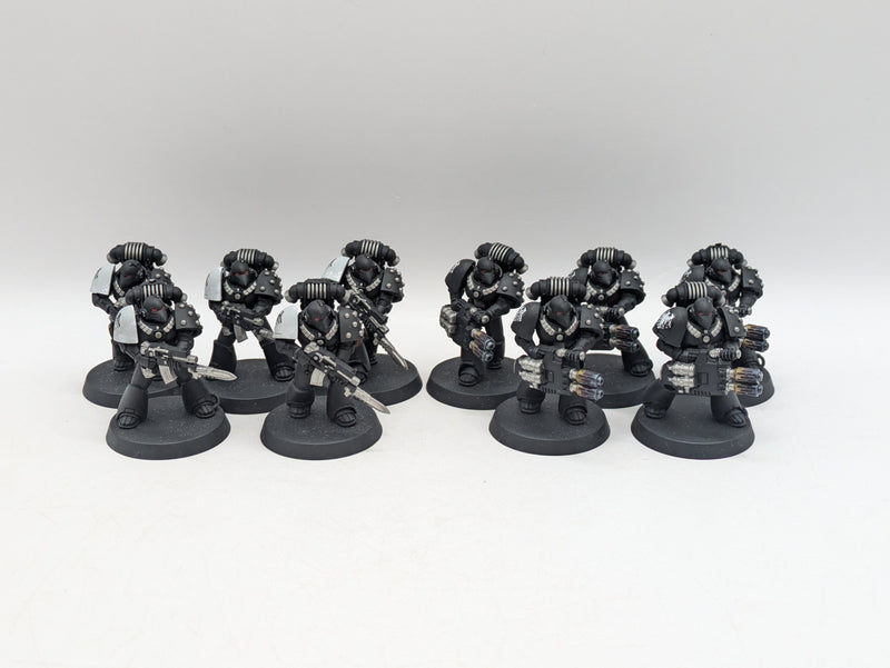 Warhammer 30k Horus Heresy: Space Marines Raven Guard MKVI Tactical/Support Marines (AZ001)