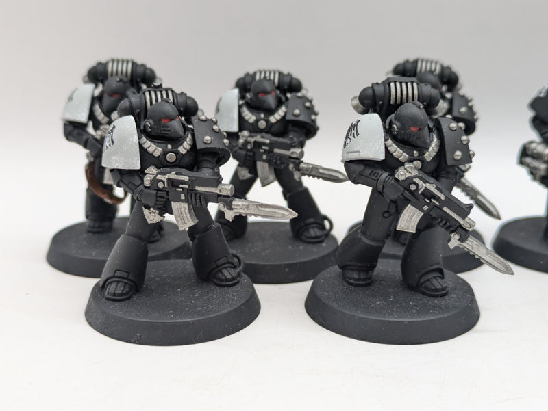 Warhammer 30k Horus Heresy: Space Marines Raven Guard MKVI Tactical/Support Marines (AZ001)