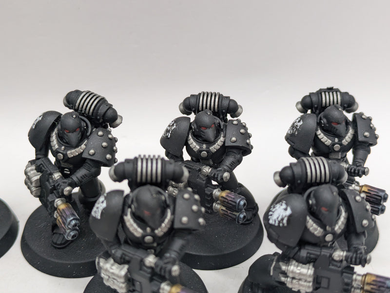 Warhammer 30k Horus Heresy: Space Marines Raven Guard MKVI Tactical/Support Marines (AZ001)