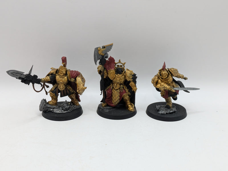 Warhammer 40k: Adeptus Custodes Trajann, Blade Champion and Shield Captain (AW239)