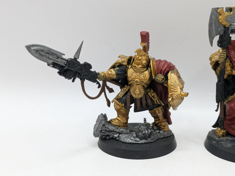 Warhammer 40k: Adeptus Custodes Trajann, Blade Champion and Shield Captain (AW239)