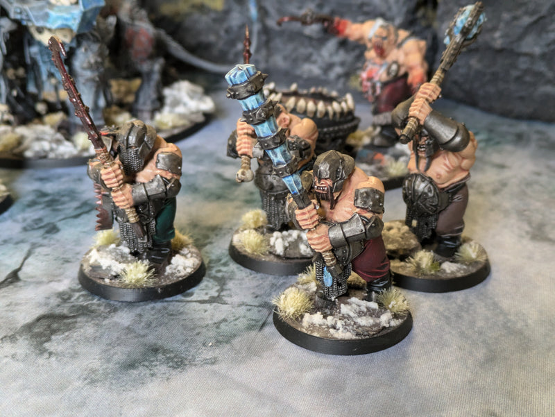 Warhammer Age of Sigmar: Ogor Mawtribes Small Army - Beautifully Painted (AB438)