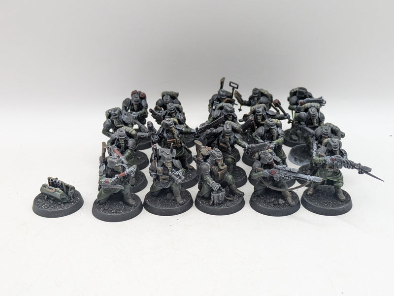 Warhammer 40k: Astra Militarum Death Korps of Krieg Veterans Guardsmen (AA062)