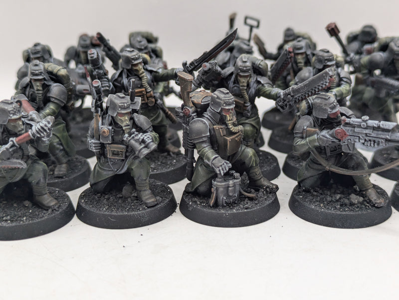 Warhammer 40k: Astra Militarum Death Korps of Krieg Veterans Guardsmen (AA062)