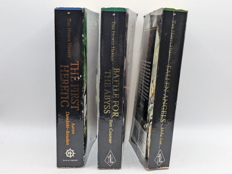 Warhammer The Horus Heresy: The First Heretic, Battle For The Abyss and Fallen Angels (AS795)