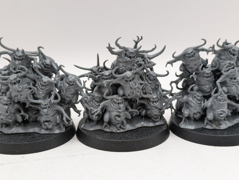Warhammer 40k: Chaos Daemons Poxbringer and Nurglings (BC035)