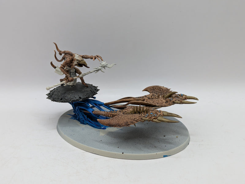 Warhammer 40k: Chaos Daemons Fateskimmer, Herald of Tzeentch on Burning Chariot (BC025)