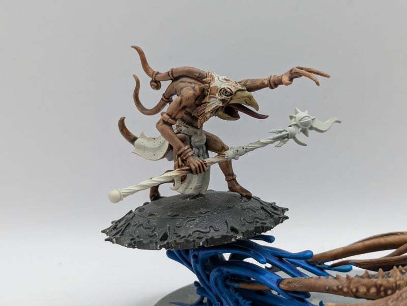 Warhammer 40k: Chaos Daemons Fateskimmer, Herald of Tzeentch on Burning Chariot (BC025)