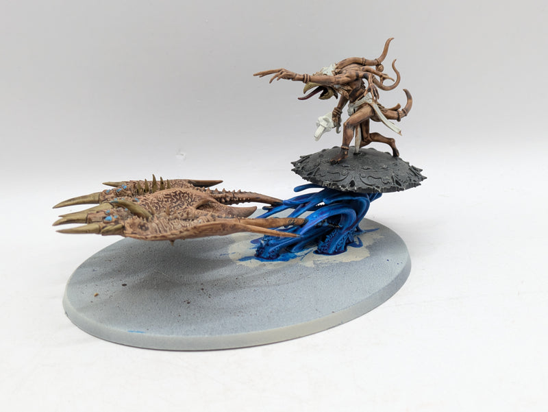 Warhammer 40k: Chaos Daemons Fateskimmer, Herald of Tzeentch on Burning Chariot (BC025)