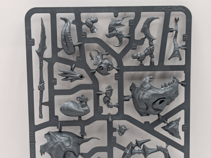 Warhammer Age of Sigmar: Gloomspite Gitz Loonboss on Giant Cave Squig (SPRUE0012)