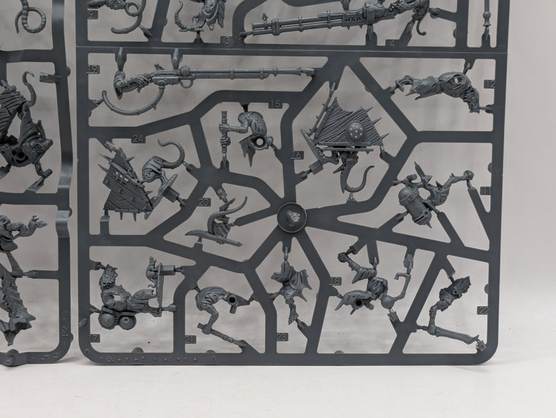 Warhammer Age of Sigmar: Skaven Warplock Jezzails with Greyseer and Warlock Engineer (SPRUE004)