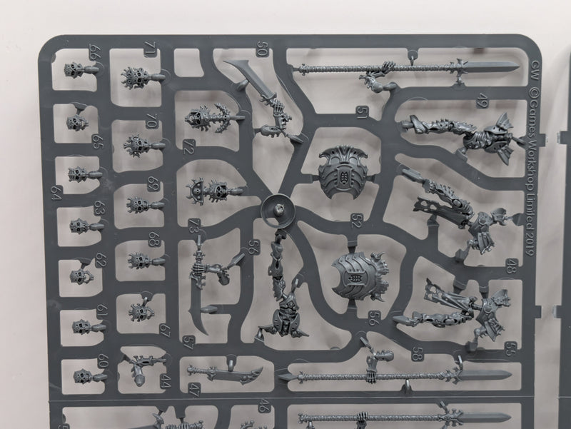 Warhammer Age of Sigmar: Ossiarch Bonereapers Mortek Guard x10 (SPRUE0152)