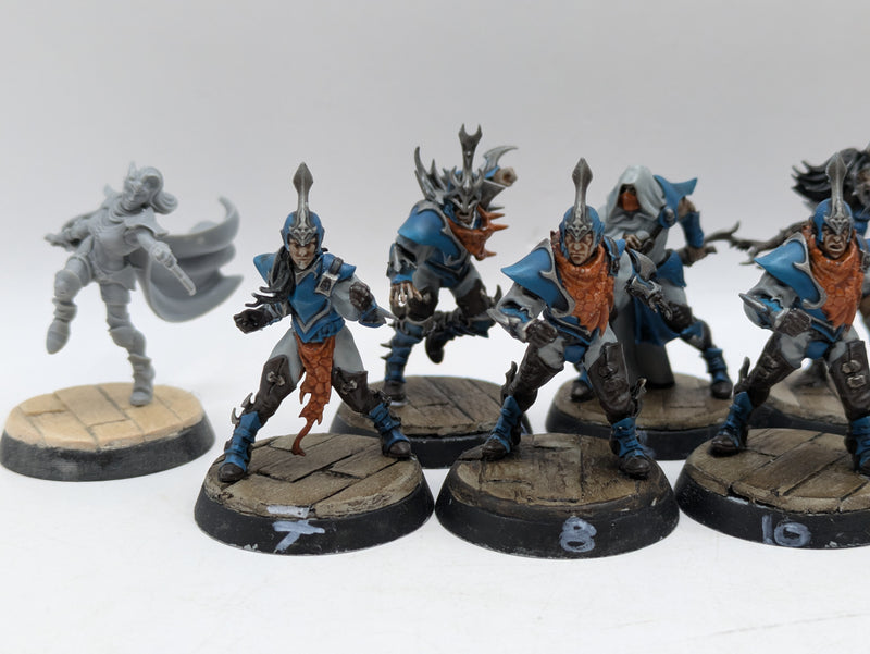 Warhammer Blood Bowl: Dark Elf Blood Bowl Team - Well Painted (BA075)