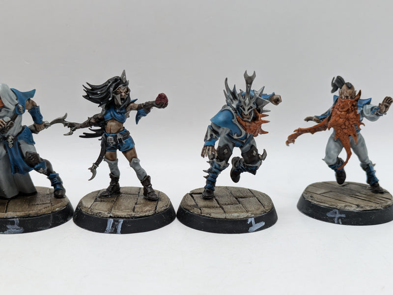 Warhammer Blood Bowl: Dark Elf Blood Bowl Team - Well Painted (BA075)
