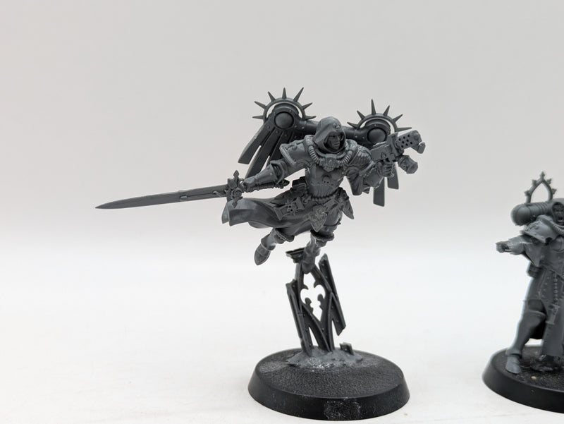 Warhammer 40k: Adepta Sororitas Converted Sergeant and Canoness with Jump Pack (BA034)