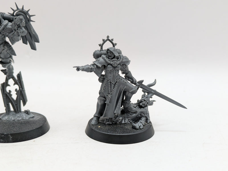 Warhammer 40k: Adepta Sororitas Converted Sergeant and Canoness with Jump Pack (BA034)