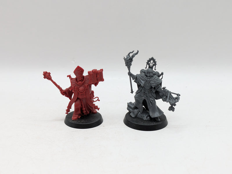 Warhammer 40k: Adepta Sororitas Canoness and Ministorum Priest  (AD098)