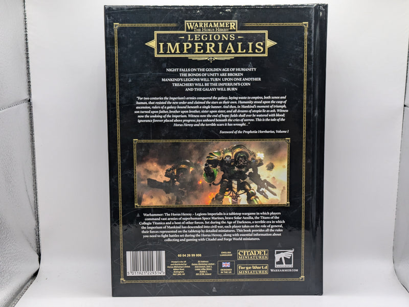 Legions Imperialis: Rulebook (AS1017)