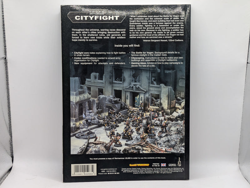 Warhammer 40k: Codex Battlezone Cityfight Expansion (BG075)