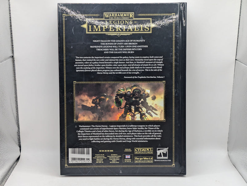 Warhammer Legiones Imperialis: Rulebook (BG098)