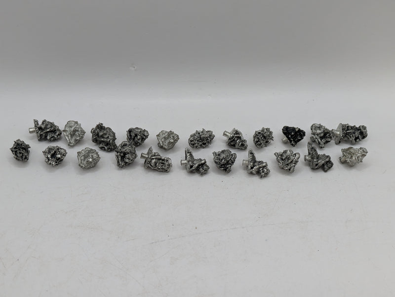 Warhammer 40k: Chaos Daemons x22 Metal Nugle Nurglings (AF022)