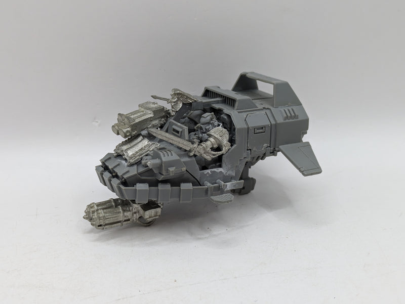 Warhammer 40k: Space Marine Dark Angels Land Speeder Master of the Ravenwing (AT124)