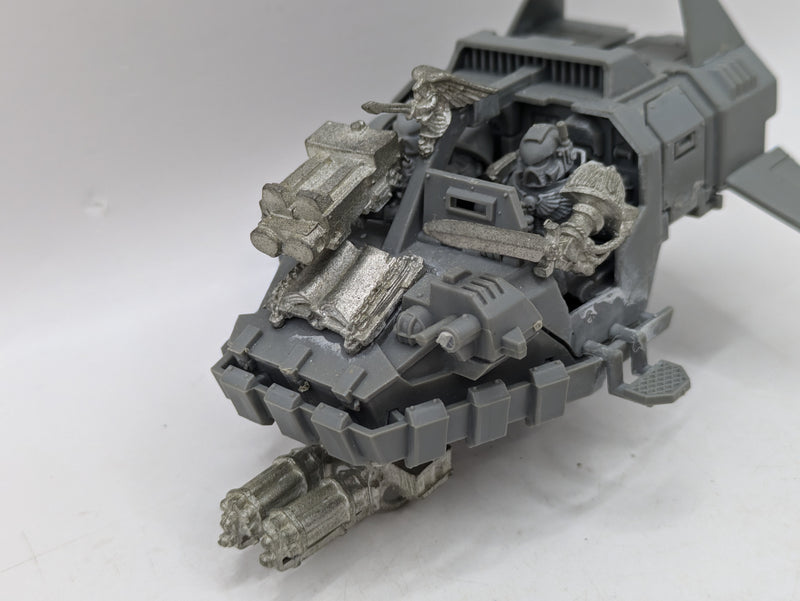 Warhammer 40k: Space Marine Dark Angels Land Speeder Master of the Ravenwing (AT124)