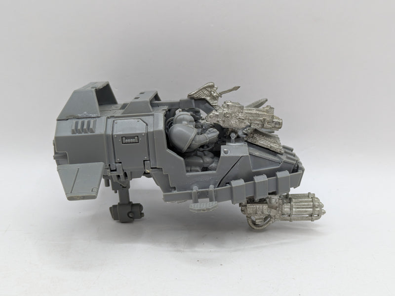 Warhammer 40k: Space Marine Dark Angels Land Speeder Master of the Ravenwing (AT124)