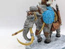 Warhammer Age of Sigmar: Ogor Mawtribes Huskard on Thundertusk - Converted Mammoth (AU007)
