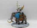 Warhammer Age of Sigmar: Ogor Mawtribes Huskard on Thundertusk - Converted Mammoth (AU007)