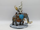 Warhammer Age of Sigmar: Ogor Mawtribes Huskard on Thundertusk - Converted Mammoth (AU007)