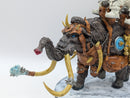 Warhammer Age of Sigmar: Ogor Mawtribes Thundertusk Beastriders on Converted Mammoth (AU073)
