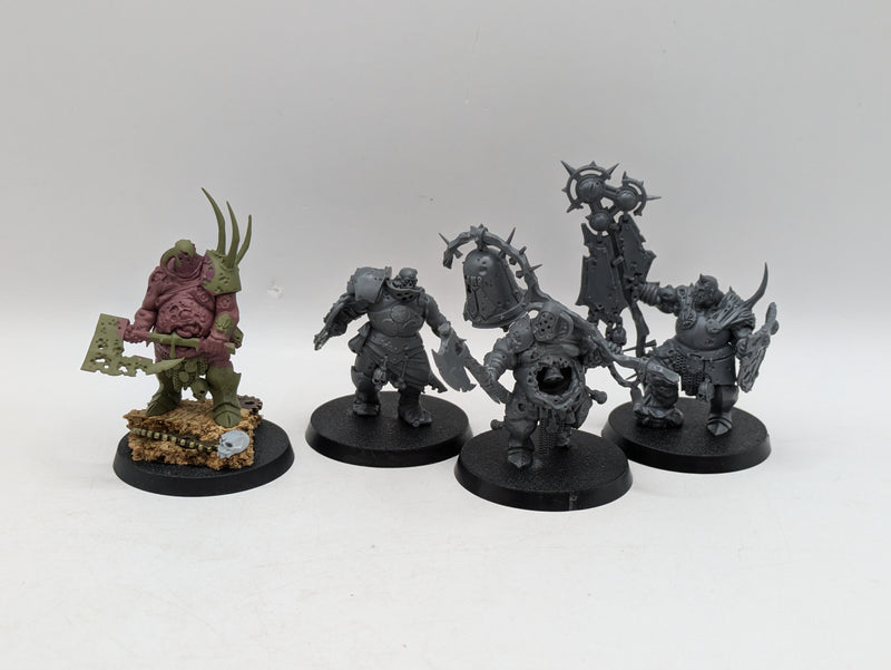 Warhammer Age of Sigmar: Maggotkin of Nurgle Putrid Blightkings and Lord of Plagues (AI190)