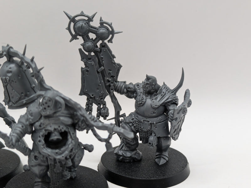 Warhammer Age of Sigmar: Maggotkin of Nurgle Putrid Blightkings and Lord of Plagues (AI190)