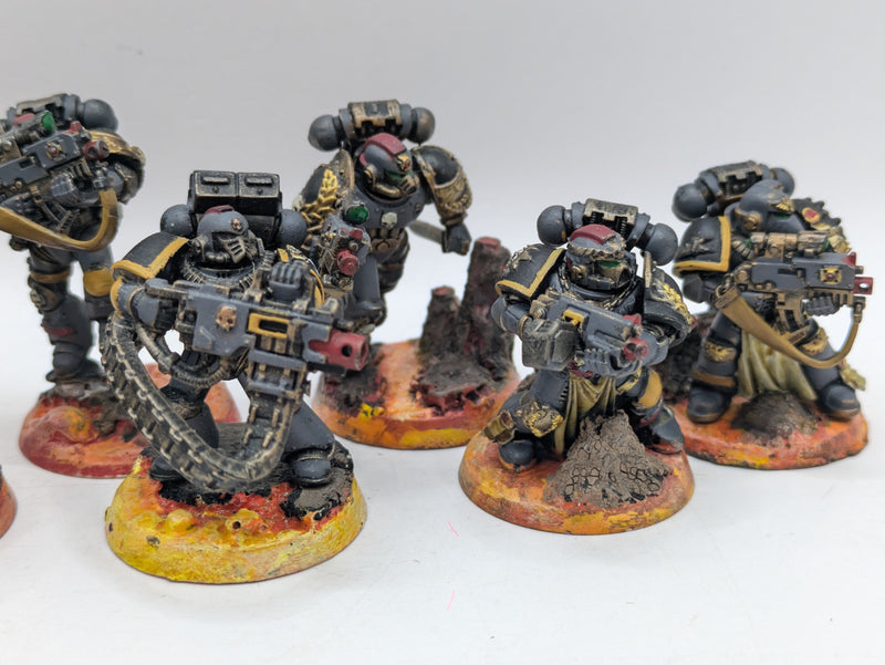 Warhammer 40k: Space Marine Red Scorpions Sternguard Veterans (AT029)