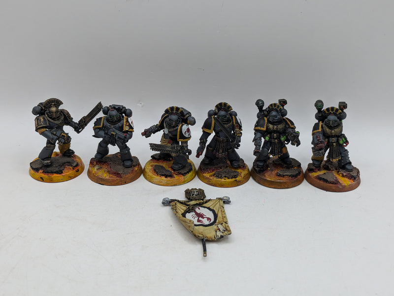 Warhammer 40k: Space Marine Red Scorpions MKIV Veterans (AA043)