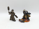 Warhammer 40k: Space Marine Red Scorpions Terminator Captain and Indomitus Chaplain (AZ229)