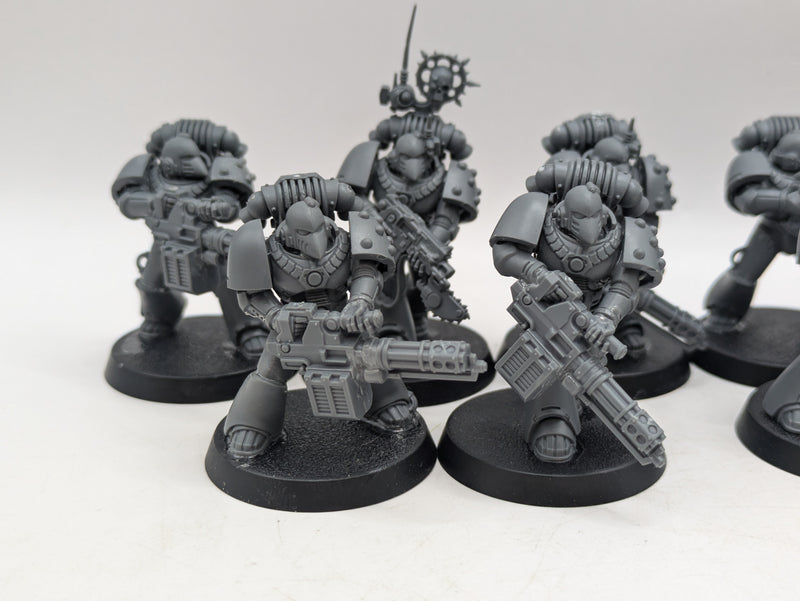 Warhammer Horus Heresy: Space Marines Tactical Marines and Rotor Cannon (BA125)