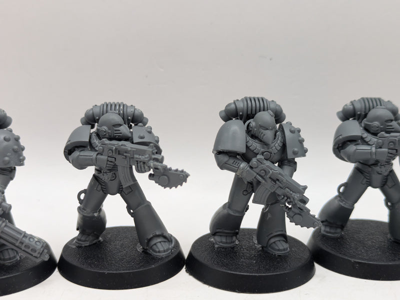 Warhammer Horus Heresy: Space Marines Tactical Marines and Rotor Cannon (BA125)
