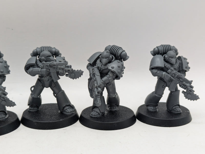 Warhammer Horus Heresy: Space Marines Tactical Marines and Rotor Cannon (BA125)