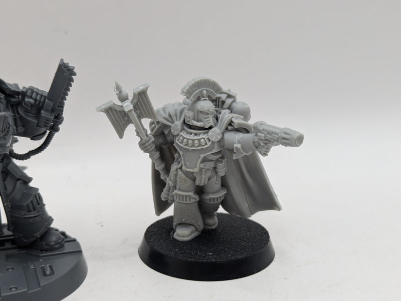 Warhammer Horus Heresy: Space Marines Cataphractii Praetor and Chaplain (AI007)