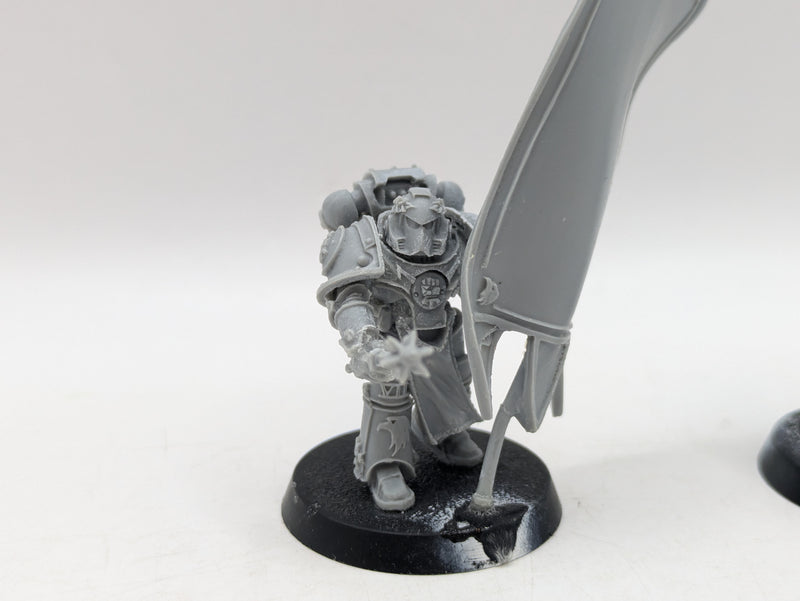 Warhammer Horus Heresy: Space Marines Imperial Fists Master of Signals and Command Banner (AW226)