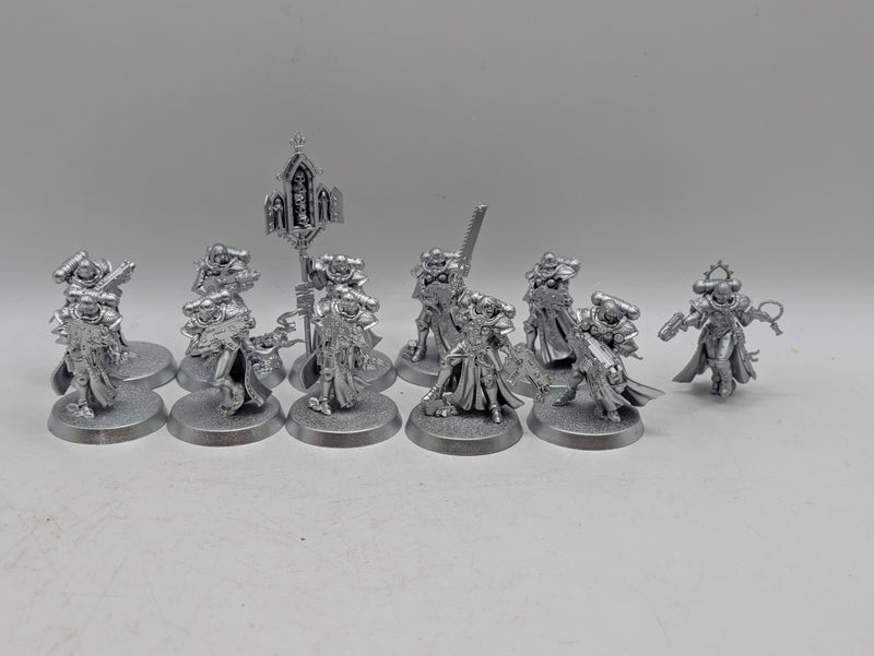Warhammer 40k: Adepta Sororitas Battle Sisters Squad and Palatine (AZ143)